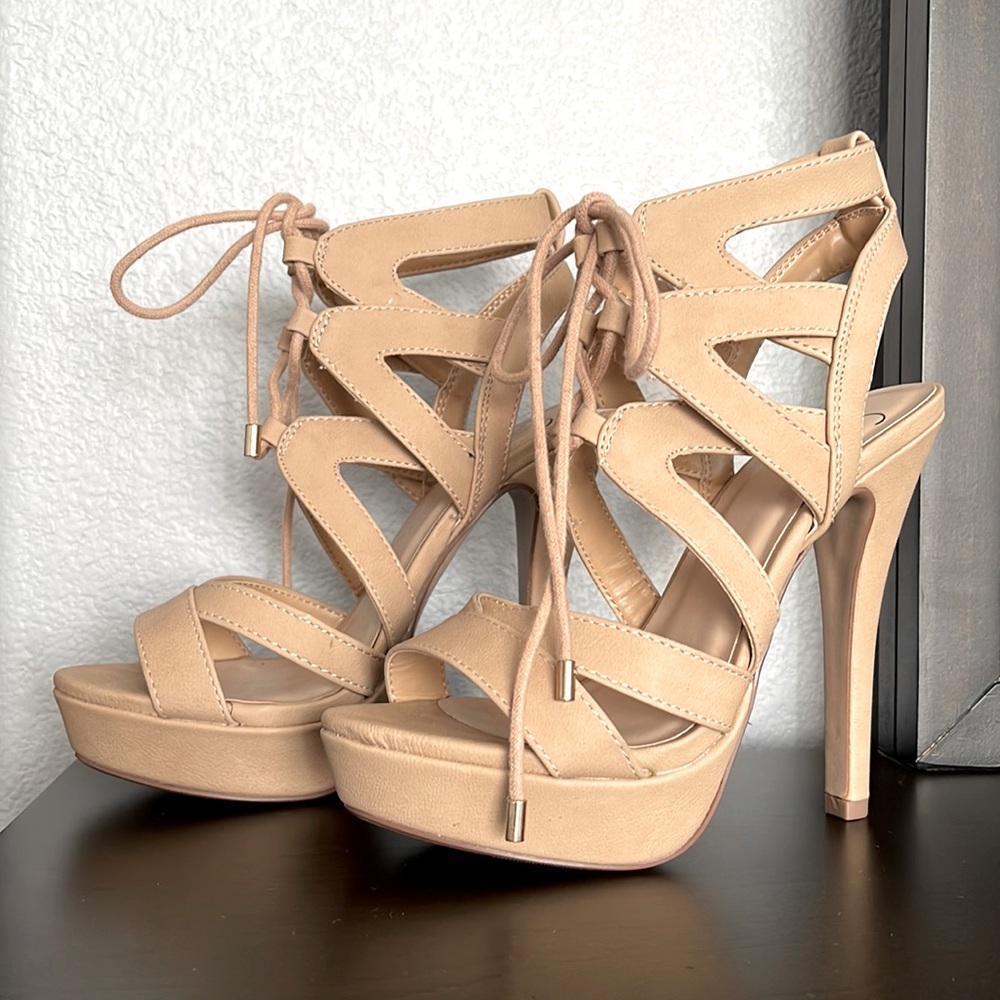 Platform Strappy Heels
